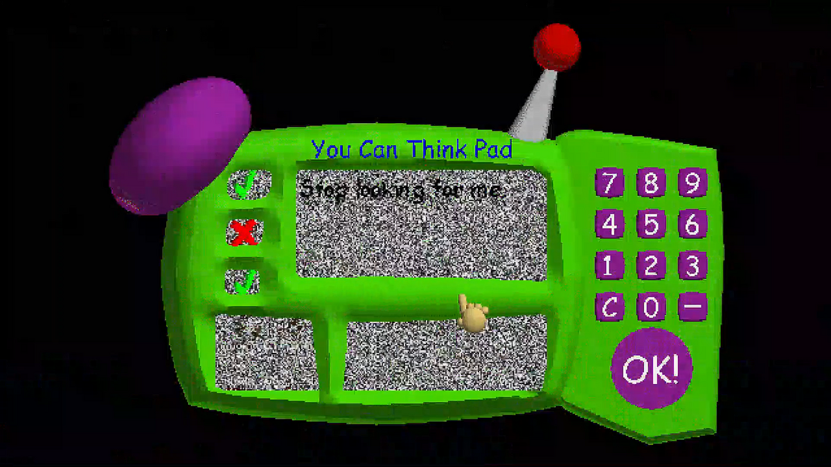 NEW* Menu INVISIBLE Mod - Baldi's Basics in Education and Learning