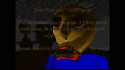 Pirated Kickstarter Demo screen