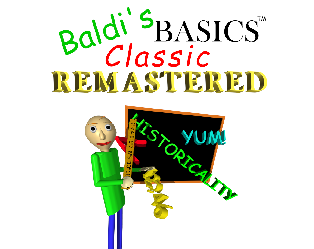 remake of baldi's basics plus title screen : r/BaldisBasicsEdu