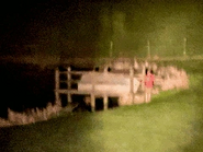 Fotografía de Null en un lago. Vista en la secuencia de cierre secreta.