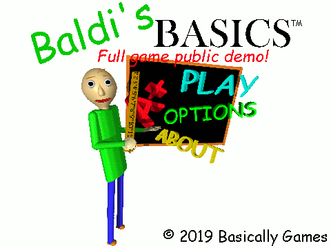 Baldi's Basics in Education and Learning by Basically Games - Game