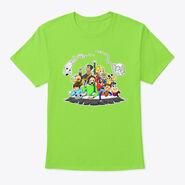 Baldi in the "Sweepin' Time" classic T-shirt.