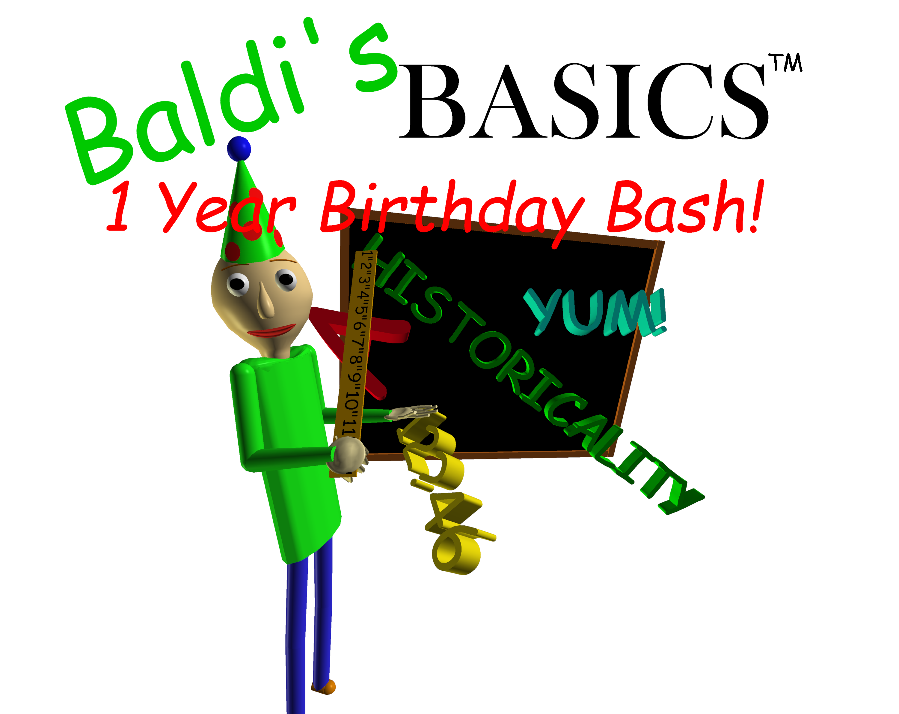 Baldi's basics plus in android!!! (Link in description) 