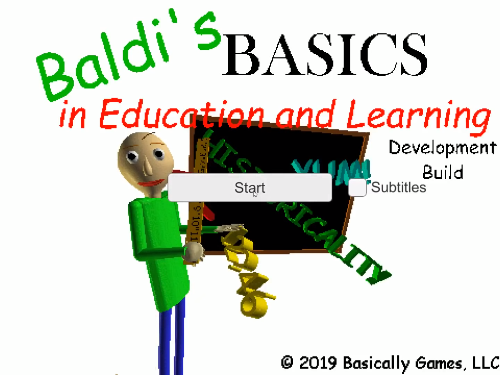Baldi's Basics Full Game Demo Play Free Online