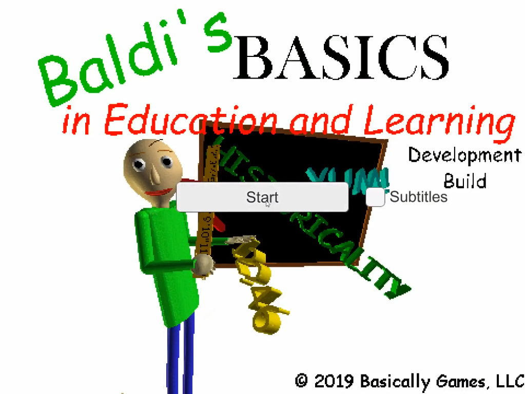 Baldi Basics Kickstarter Exclusive Demo - release date, videos