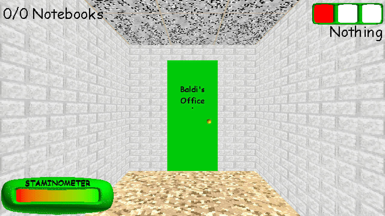 Baldi's Basics Classic Remastered - The Office.