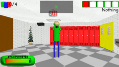 Bye Baldi  Baldi Basics Classic Remastered - Party Style Ending (attacked  glitch) [Official] 