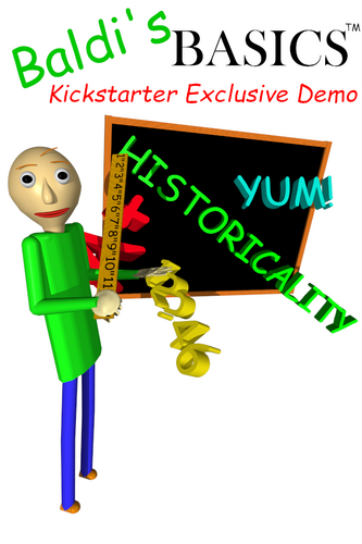 Baldi's Basics Kickstarter Exclusive Demo Cover