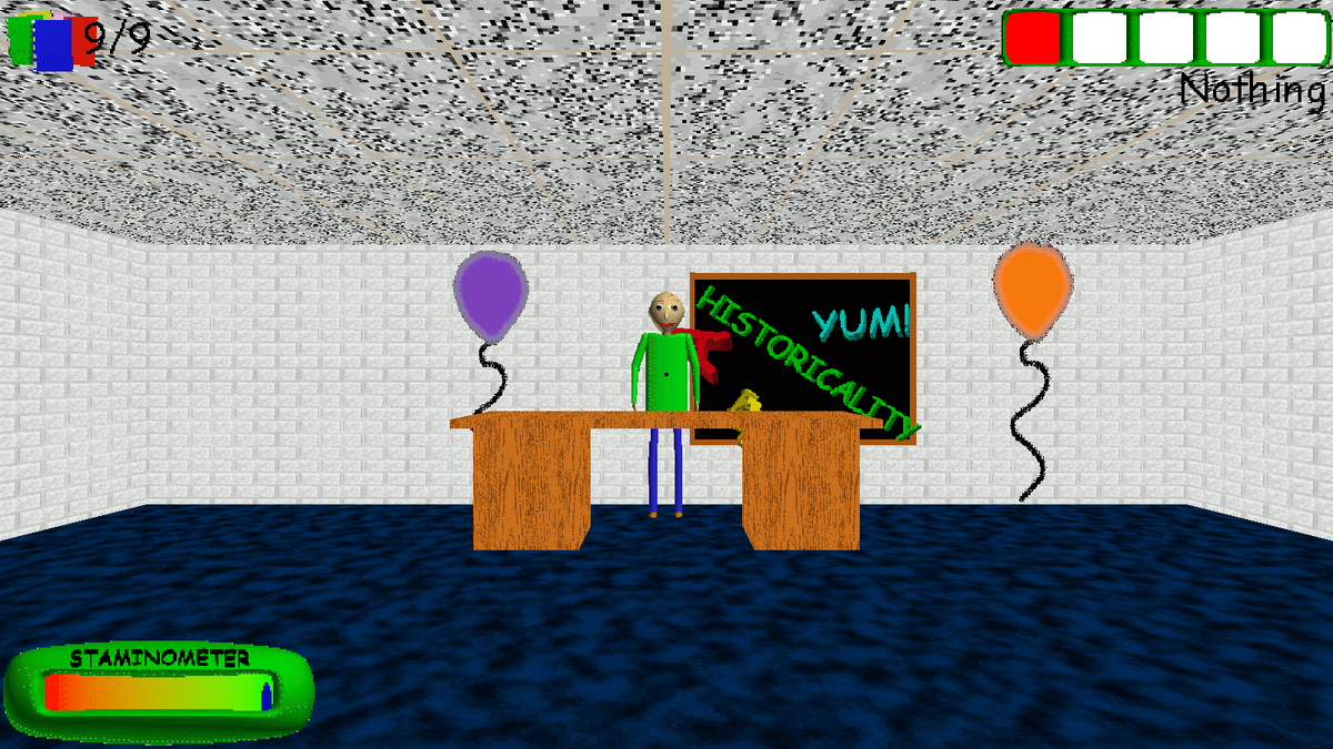 Baldi's Basics Plus Hide-And-Seek Ending but without the colored  Badsum!!!!!!!!!!!! : r/BaldisBasicsEdu