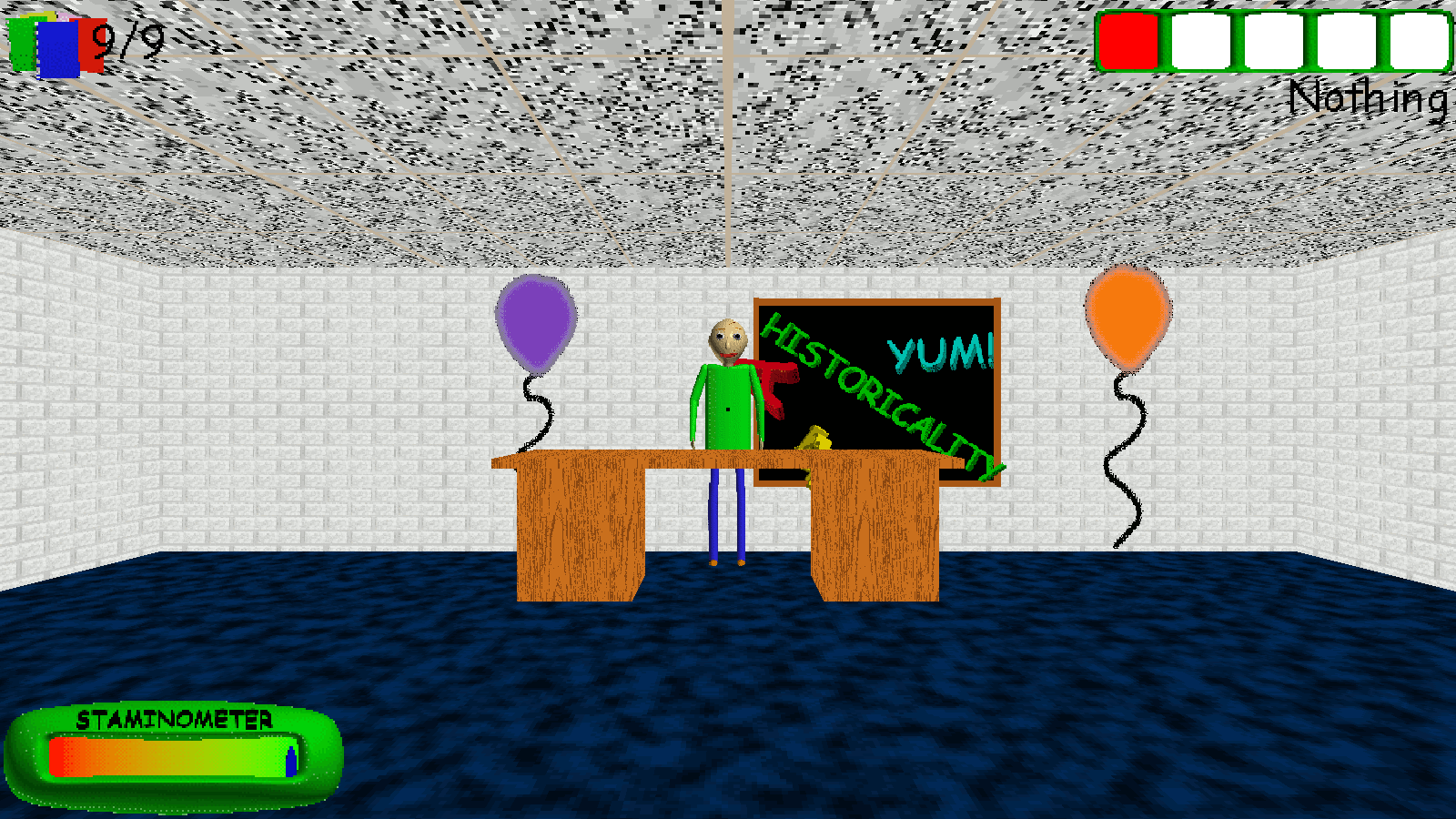 Stream Baldi's Basics Plus OST- Party Event (Extended) by MrRoomFan