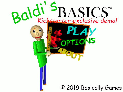Play Baldi's Basics Menu Theme Music Sheet