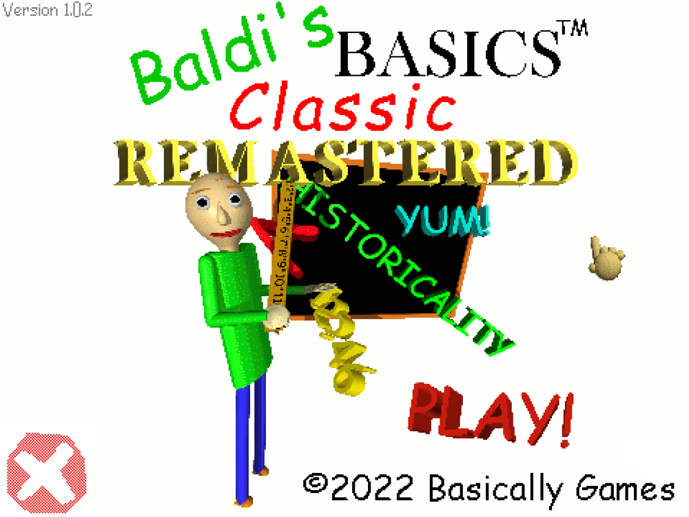 New Baldi's Basics Plus Remastered [Baldi's Basics] [Works In