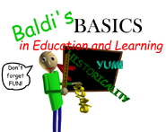 Baldi from Baldi's Basics Classic cover.