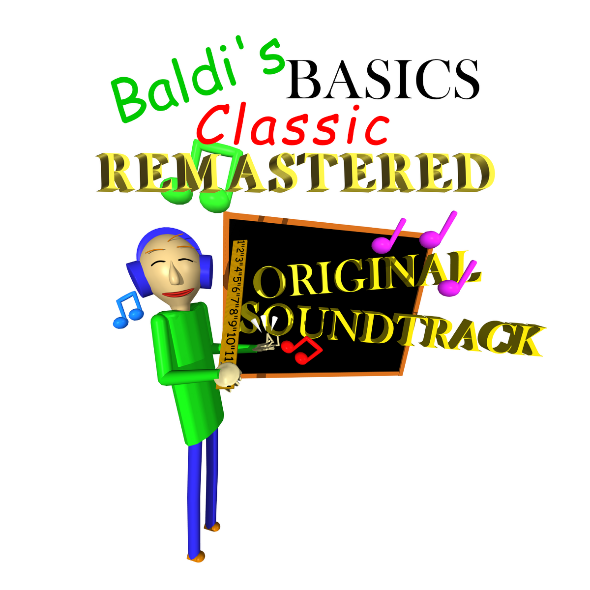 Baldi's Basics Classic Remastered: Null and Glitch Modes (No