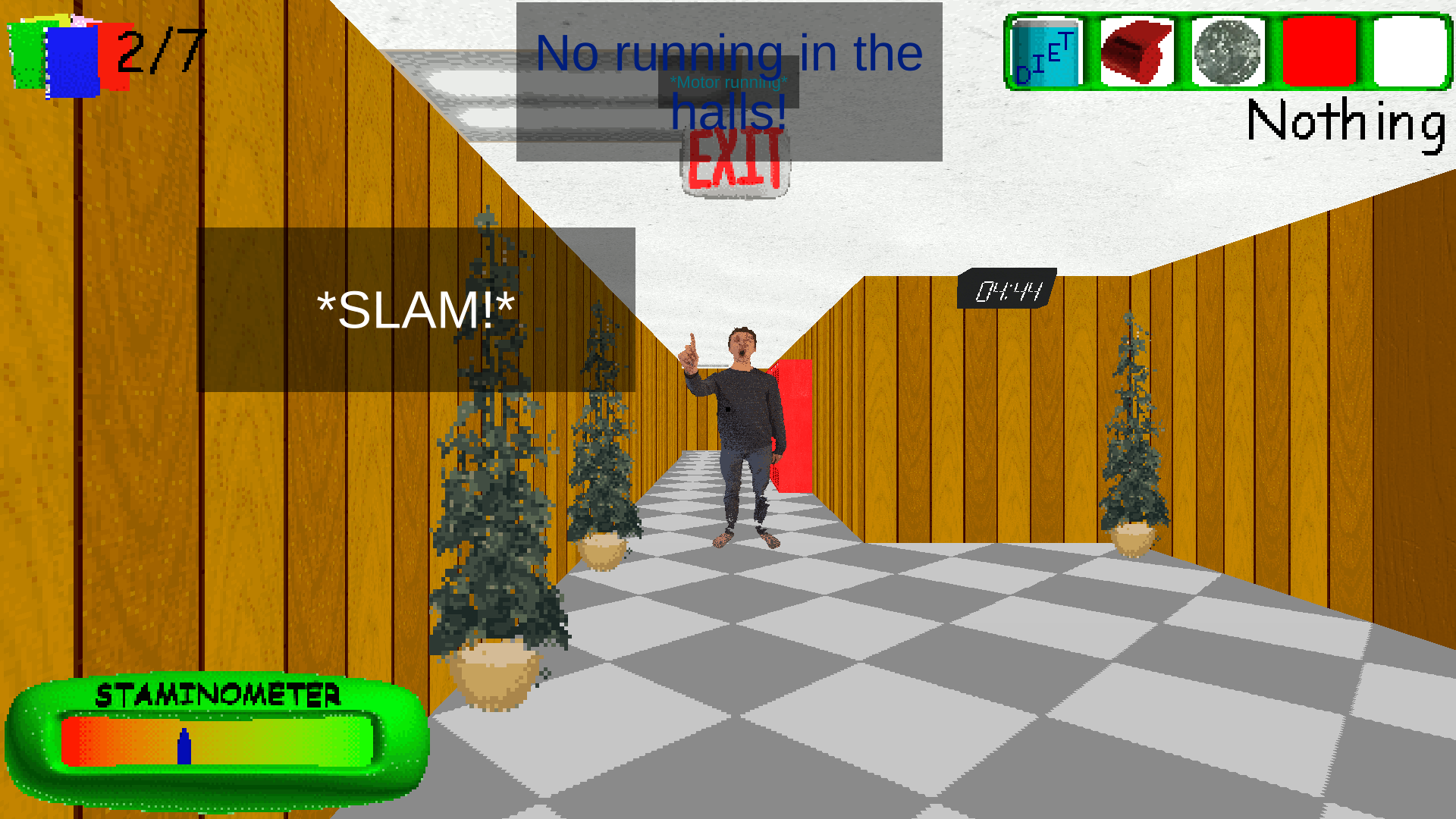 No running in the halls! Baldi's Basics gets a Kickstarter