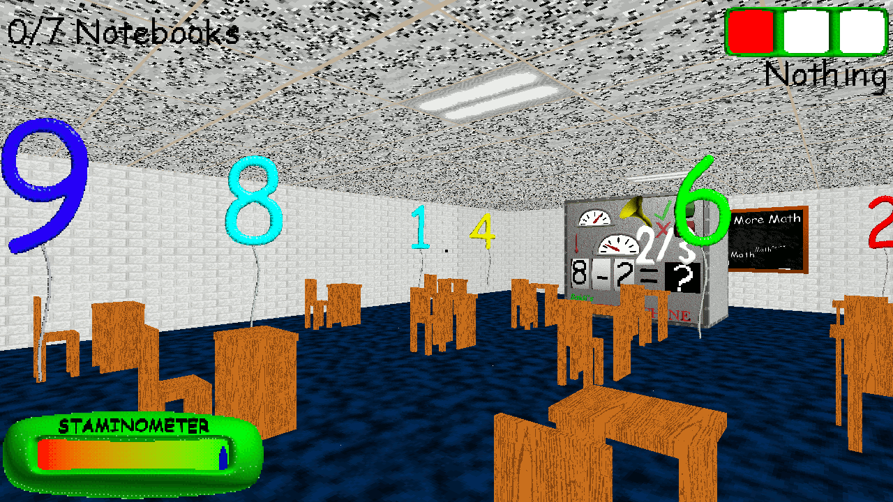 Baldi's Basics But You Have To Solve It Using A Math Machines by Baldi's  Basics Official VN