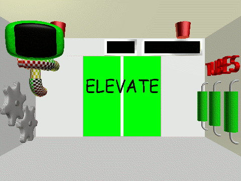 My Stylized Elevator (Baldi's Basics Plus) by ArtsyCrafters on DeviantArt