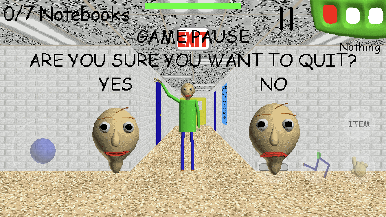 Baldi basics plus мод