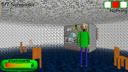 Baldi's Basics But You Have To Solve It Using A Math Machines by Baldi's  Basics Official VN