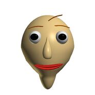 A Baldi head for Basically, Games!'s former logo.