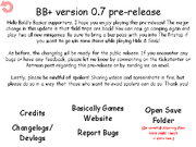 V0.7 Pre-release about