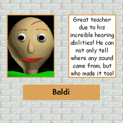 Baldi, Baldi's Basics Random Map Series Wiki