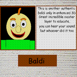 Baldi Baldi S Basics Roblox Wiki Fandom - baldi roblox face