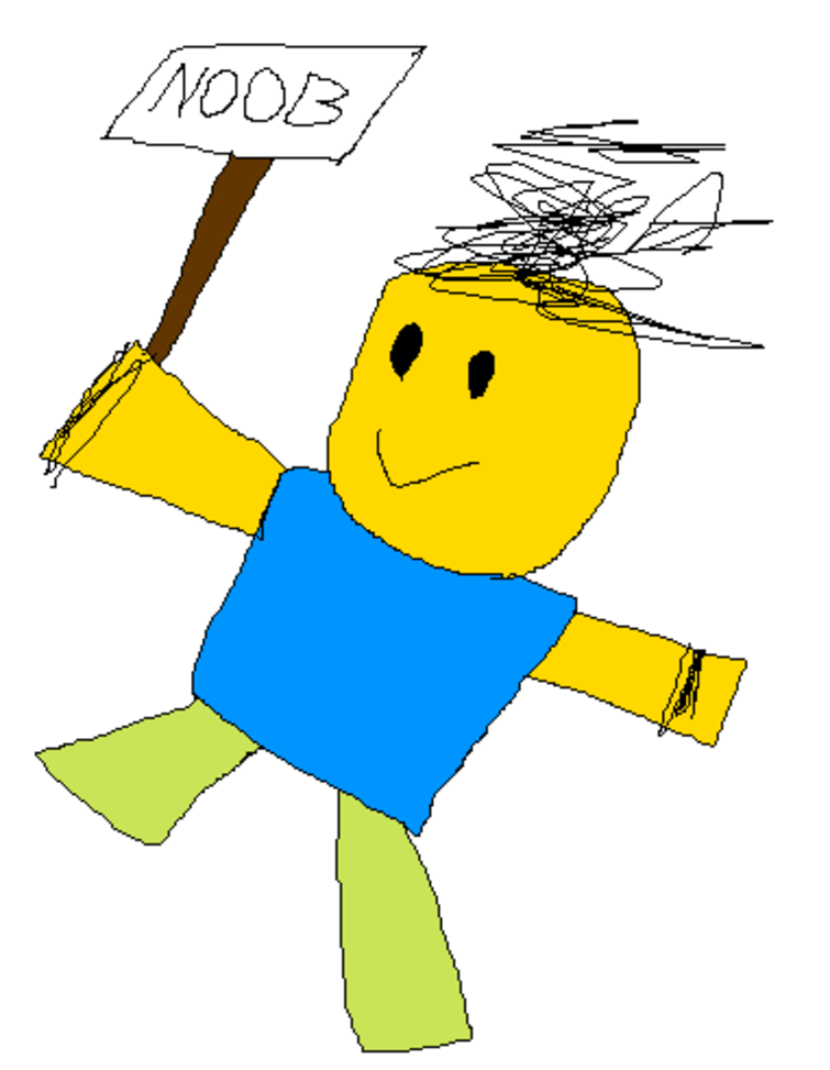 Roblox  Newbie Minecraft Meme,  transparent background PNG  clipart