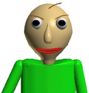 Baldi intimidating