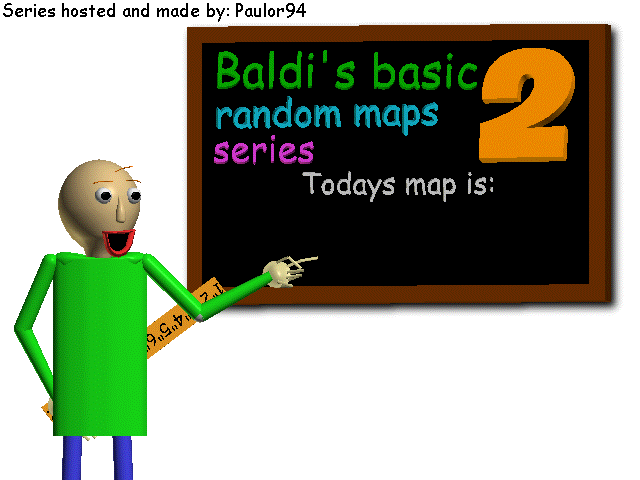 Baldi, Baldi's Basics Random Map Series Wiki