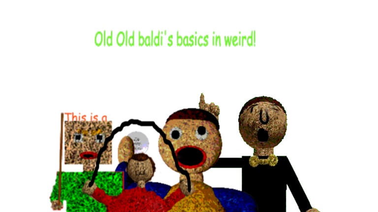 Old Old Baldi S Basics Baldi S Basics Roblox Wiki Fandom - roblox baldi's basics obby