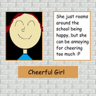 Cheer girl poster