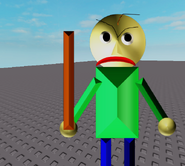 angry old baldi in old baldi return