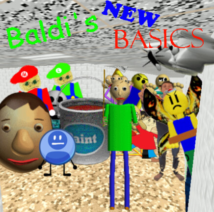 Baldi's Basics but it's a Roblox game and Peppino is the main