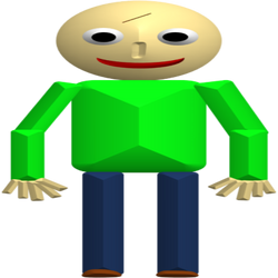 Old Baldi Baldi S Basics Roblox Wiki Fandom - roblox old baldi