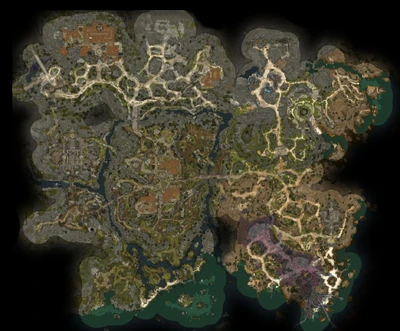 Пустошь карта