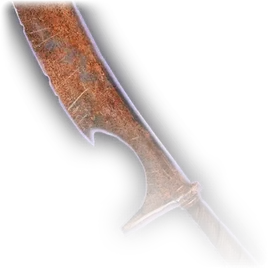 Rusty Scimitar Faded Icon