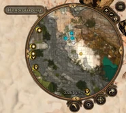 Расположение на мини карте