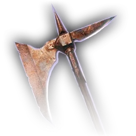Rusty Halberd Faded Icon