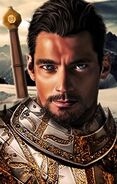 Lord Ketlaar Argrim, on the second floor, as part of the Mage Stronghold questline.