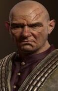 Calbor, Innkeeper - "If there's something that ye be wantin', say so quickly. Delosar's be a busy place, and I be always short-staffed... I have little time even for ye."