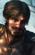 Lastin, a Keep guard who has been accused of theft. Did he steal? Why?.