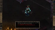 The vampire wiped out the shadow thieves in short order, even as Gorion's Ward attempted to destroy her. She has some words for the Ward and will most likely escape the map.