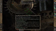 After the party retrieves Deirex's Gems and finished dialogue with Jarlaxle - a reward is given, and the party is teleported back to Ust Natha. Journal updates.