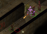 The spell in action.