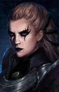 Belle, a Splint Mail clad female warrior with a Two-handed Sword - "Try anything with me, and you might live to regret it."