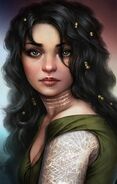Iltheia, actress - "*sniff* Being an actress is quite difficult. One must get into character... see into the motivation of the role. Capture the essence, so to speak. But I'm sure you wouldn't know anything of that."