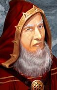 Conster, a Mage who is loyal to Firkraag, and who relishes the chance to show his devotion by killing you. You can try and fight Firkraag and Conster at the same time.