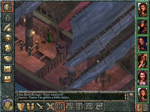 On the upper deck of the Low Lantern.