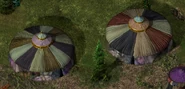 Part of the carnival (Gambling tents)